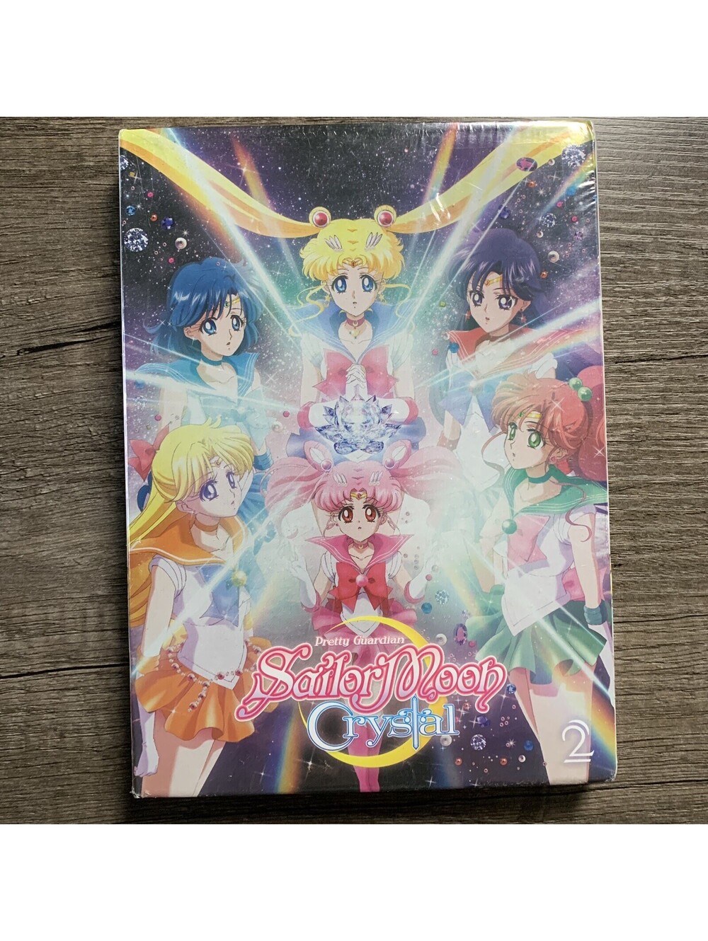 SAILOR MOON CRYSTAL SET 2 (2 DISC DVD SET) NEW SEALED - Black Moon Ark Eps 15-26